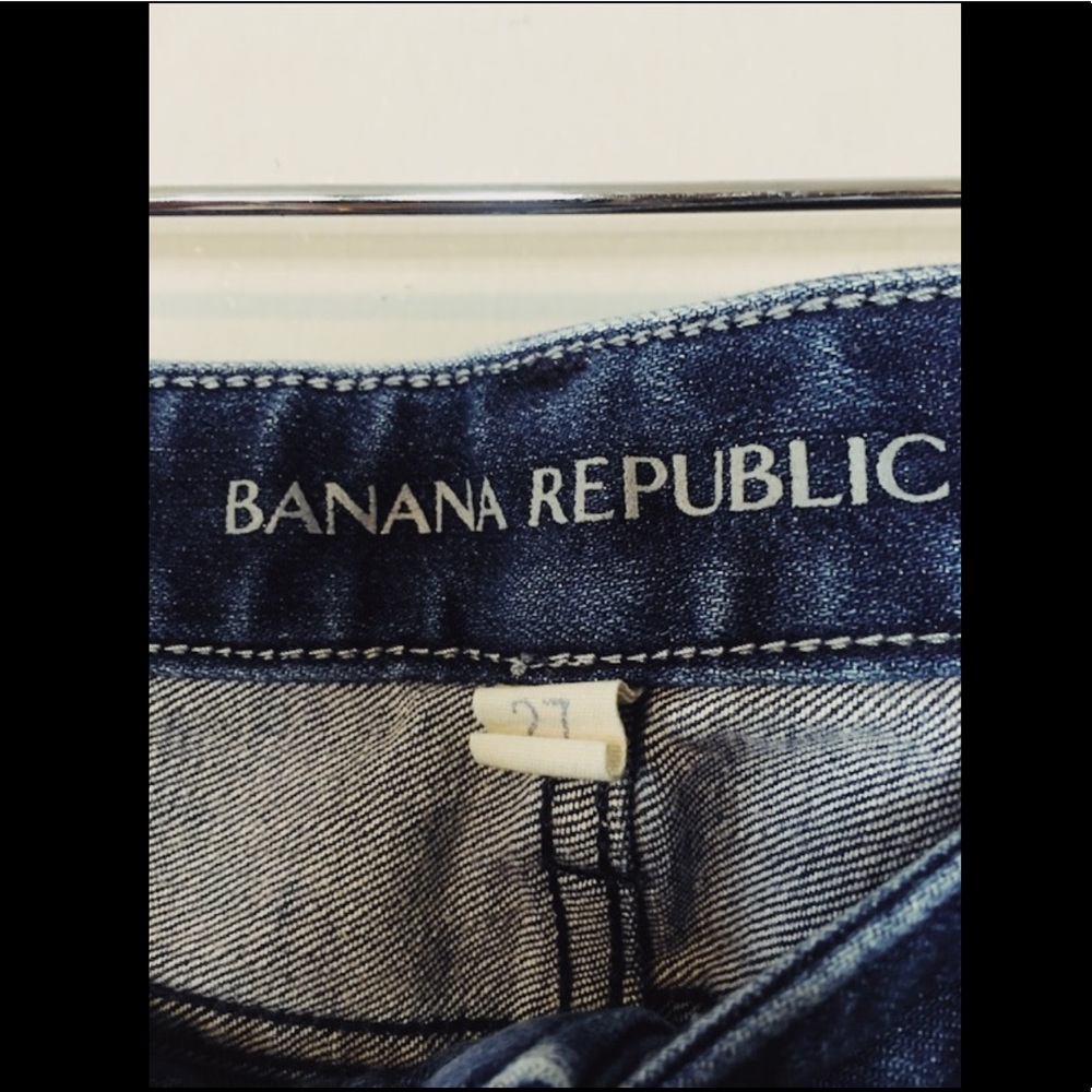 Banana Republic Denim straight leg jeans
